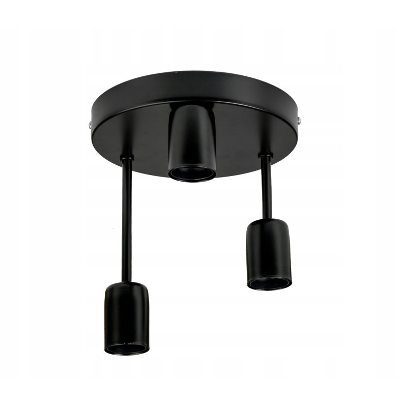Oprawa stała Lampa sufitowa plafon Loft 3x E27