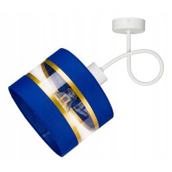 LAMPA KINKIET żyrandol STAŁY E27 LOFT ABAŻUR 20cm