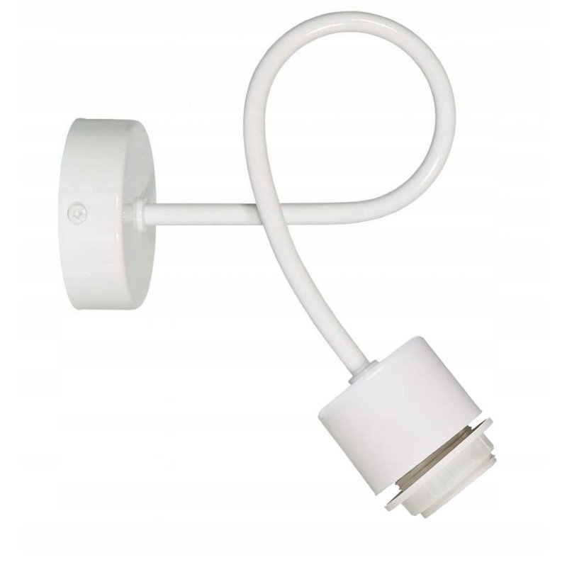 LAMPA KINKIET żyrandol STAŁY E27 LOFT ABAŻUR 20cm