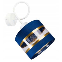 LAMPA KINKIET żyrandol STAŁY E27 LOFT ABAŻUR 20cm