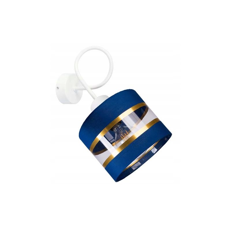 LAMPA KINKIET żyrandol STAŁY E27 LOFT ABAŻUR 20cm