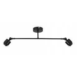 LAMPA sufitowa żyrandol regulowany kinkiet ścienny LOFT ruch 2x E27 metal