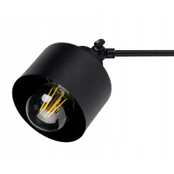 LAMPA sufitowa żyrandol regulowany kinkiet ścienny LOFT ruch 2x E27 metal