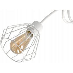 Lampa SUFITOWA żyrandol WISZĄCA LOFT drut BRYLANT