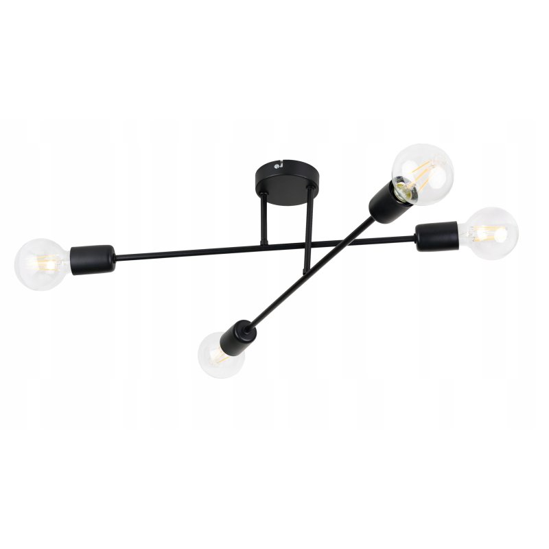 LAMPA sufitowa żyrandol PLAFON LOFT E27 EDISON 4