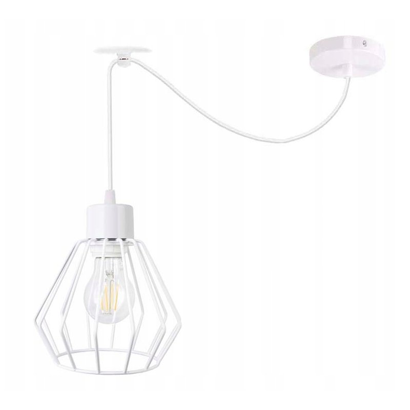 LAMPA sufitowa wisząca ZWIS Loft E27 PAJĄK BRYLANT