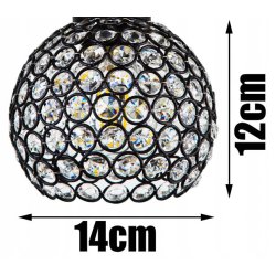 Lampa SUFITOWA żyrandol wisząca LOFT plafon szkło