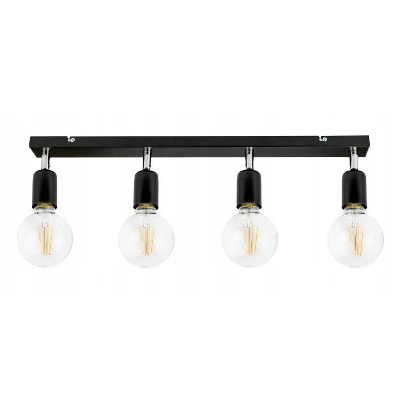 Kinkiet ruchomy Lampa sufitowa plafon Loft 4x E27