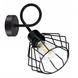 LAMPA KINKIET E27 żyrandol stały loft drut BRYLANT
