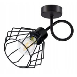 LAMPA KINKIET E27 żyrandol stały loft drut BRYLANT
