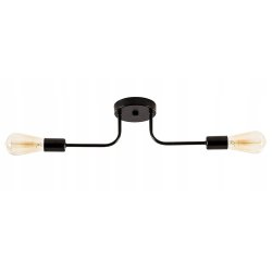 Lampa sufitowa loft żyrandol wisząca na 2 x E27