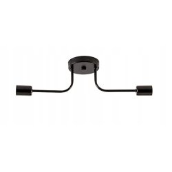 Lampa sufitowa loft żyrandol wisząca na 2 x E27