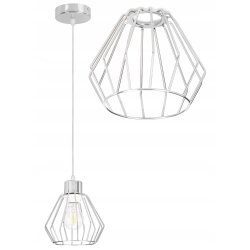 LAMPA wisząca sufitowa zwis Loft żyrandol drut E27