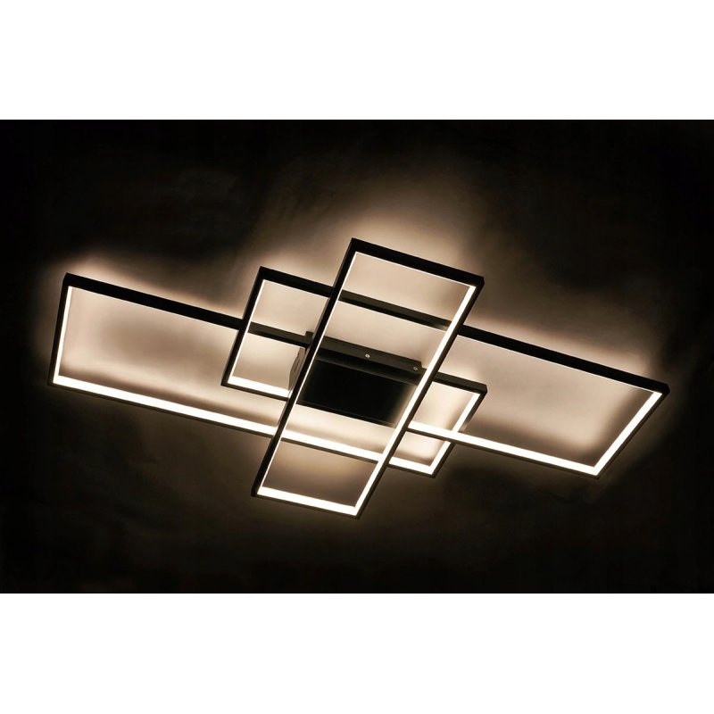 LAMPA SUFITOWA ŻYRANDOL Plafon MODERN LED XL barwa zmienna CCT + Pilot