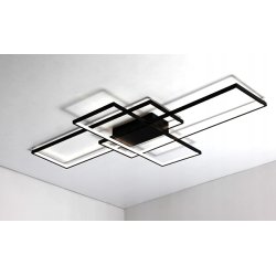 LAMPA SUFITOWA ŻYRANDOL Plafon MODERN LED XL barwa zmienna CCT + Pilot