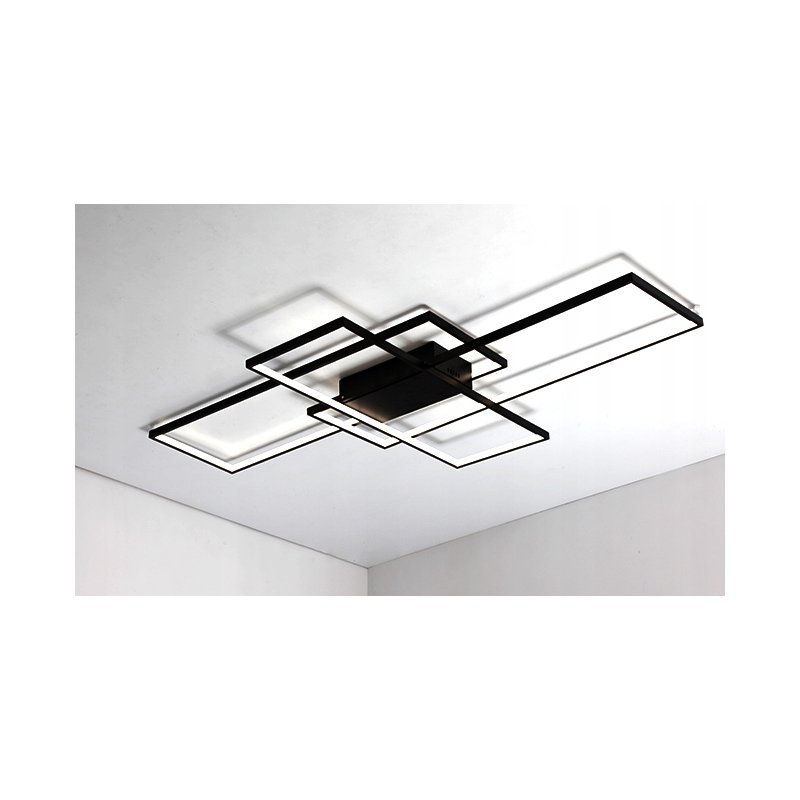 LAMPA SUFITOWA ŻYRANDOL Plafon MODERN LED XL barwa zmienna CCT + Pilot