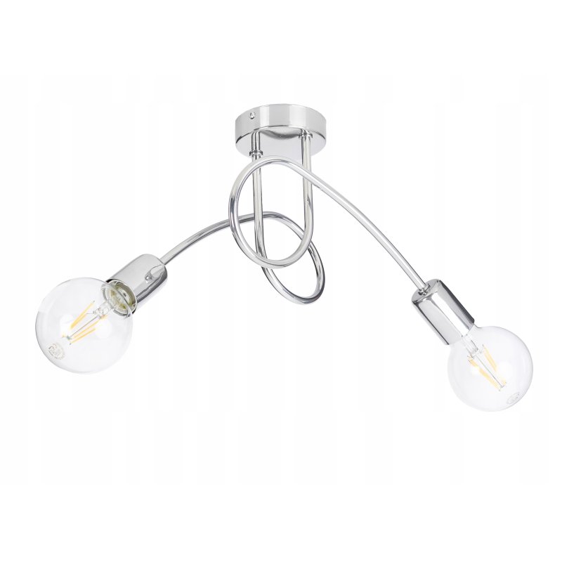 Lampa sufitowa żyrandol loft na 2x E27 edison