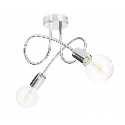 Lampa sufitowa żyrandol loft na 2x E27 edison