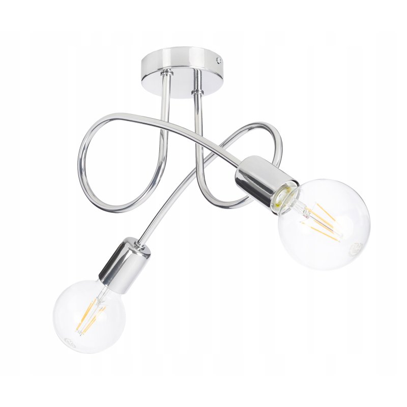 Lampa sufitowa żyrandol loft na 2x E27 edison