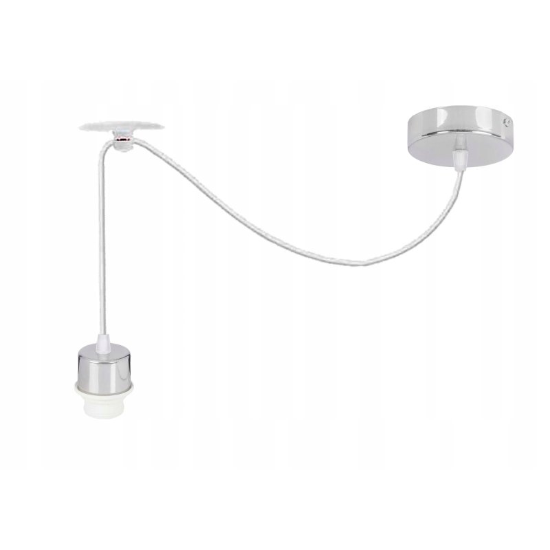 LAMPA wisząca sufitowa zwis Loft pająk drut 1x E27