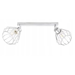 LAMPA plafon żyrandol ruch loft drut brylant chrom