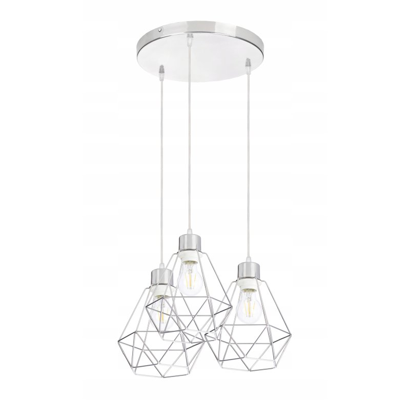 LAMPA wisząca sufitowa zwis Loft żyrandol drut E27