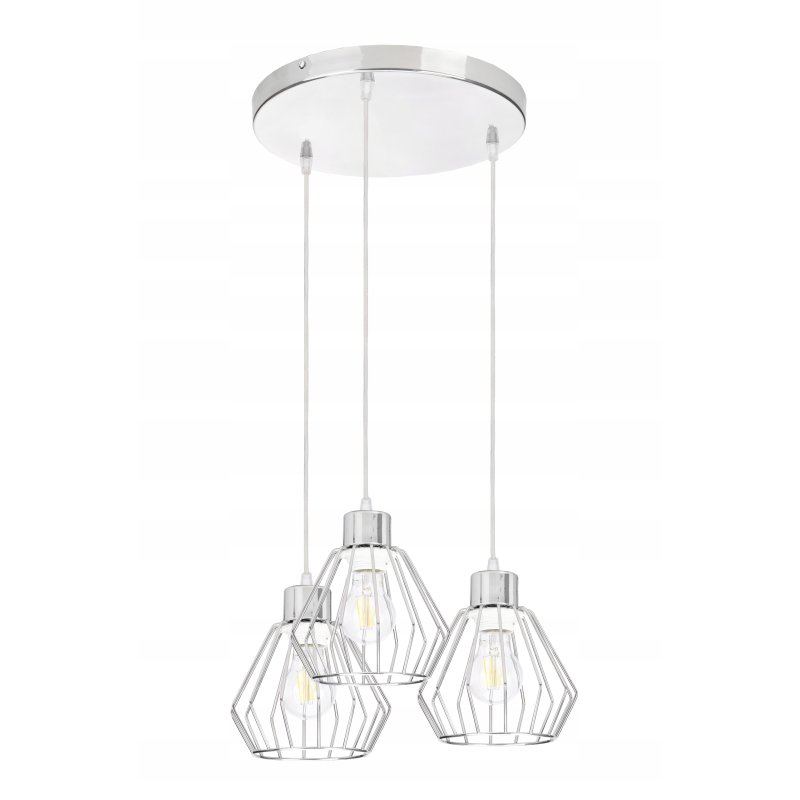 LAMPA wisząca sufitowa zwis Loft żyrandol drut E27