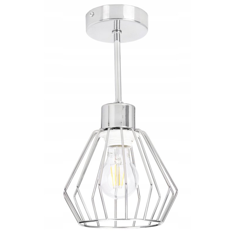 LAMPA WISZĄCA stała żyrandol sufit loft drut E27