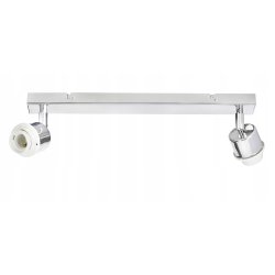 LAMPA plafon żyrandol ruch loft drut 2 kulka chrom