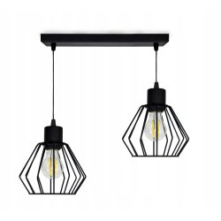 LAMPA WISZĄCA SUFITOWA ŻYRANDOL ZWIS BRYLANT DRUT