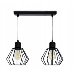 LAMPA WISZĄCA SUFITOWA ŻYRANDOL ZWIS BRYLANT DRUT