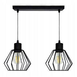 LAMPA WISZĄCA SUFITOWA ŻYRANDOL ZWIS BRYLANT DRUT