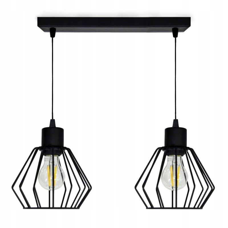 LAMPA WISZĄCA SUFITOWA ŻYRANDOL ZWIS BRYLANT DRUT