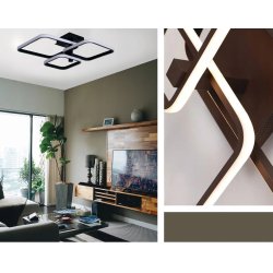 LAMPA SUFITOWA ŻYRANDOL Plafon MODERN LED + Pilot