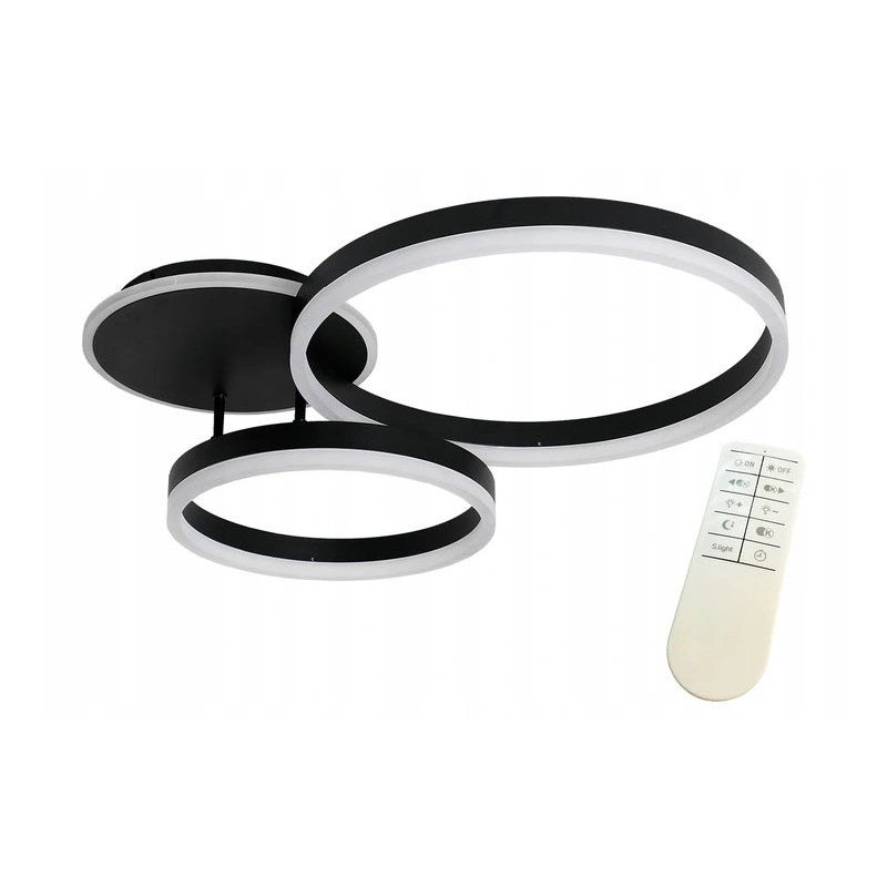 LAMPA SUFITOWA ŻYRANDOL Plafon MODERN LED + Pilot