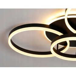 LAMPA SUFITOWA ŻYRANDOL Plafon MODERN LED + Pilot