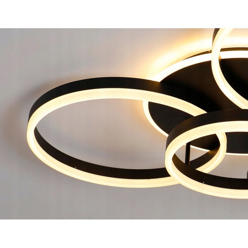 LAMPA SUFITOWA ŻYRANDOL Plafon MODERN LED + Pilot