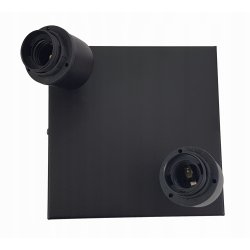 Lampa plafon żyrandol ruchomy sufitowa LOFT klosz kula 36 Drewno na 2x E27