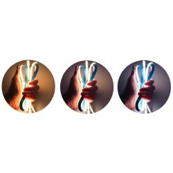 TAŚMA LED COB 24V 20w/m IP67 NEON linia RGBCCT termococon wodoodporna 5MB