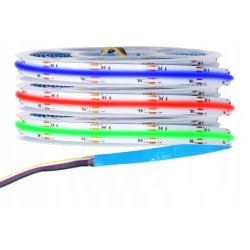 TAŚMA LED COB 24V 20w/m IP67 NEON linia RGBCCT termococon wodoodporna 5MB