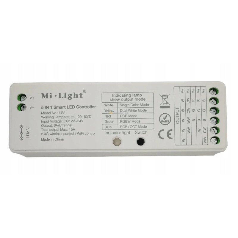 Sterownik Wi-Fi Milight LS2 15A do Taśm LED 5in1