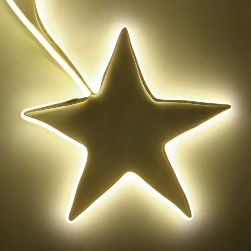 Taśma LED COB 24V 9W 8mm 480d/mb Neon NEUTRALNY 1m FREE CUT cięta co 1mm