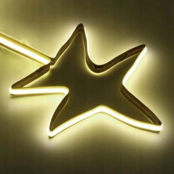 Taśma LED COB 24V 9W 8mm 480d/mb Neon NEUTRALNY 1m FREE CUT cięta co 1mm