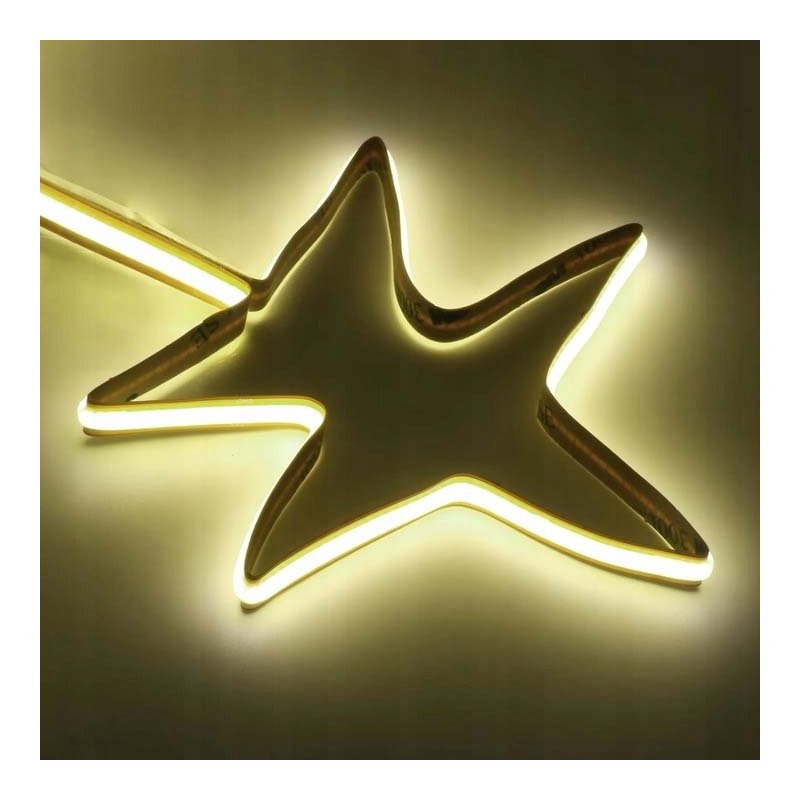 Taśma LED COB 24V 9W 8mm 480d/mb Neon NEUTRALNY 1m FREE CUT cięta co 1mm