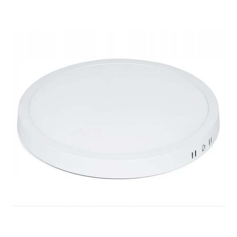 Panel LED natynkowy 18W PLAFON oprawa lamp okrągły barwa NEUTRALNA