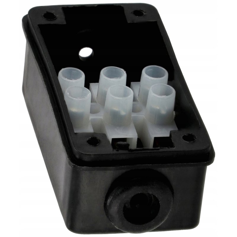 Puszka Hermetyczna Instalacyjna Złączka Eklektyczna IP44 Z Kostką 3 Pinowa