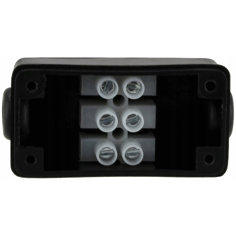 Puszka Hermetyczna Instalacyjna Złączka Eklektyczna IP44 Z Kostką 3 Pinowa