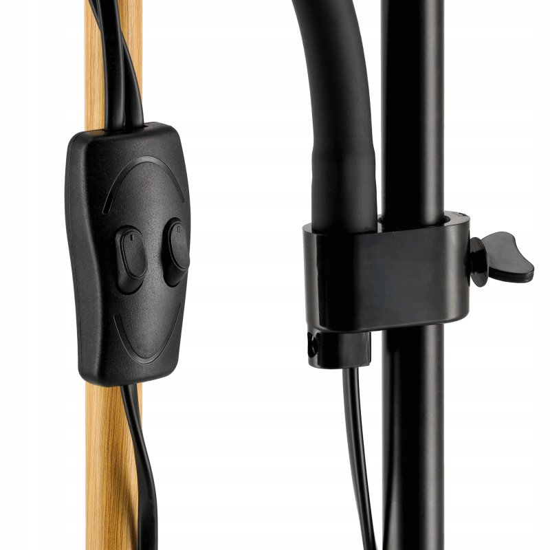 Lampa podłogowa Berge Londyn E27 30 W beżowy, czarny