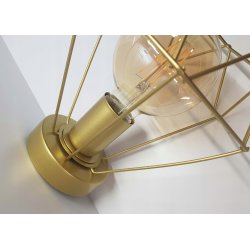 LAMPA stała sufitowa plafon Loft klosz diament E27