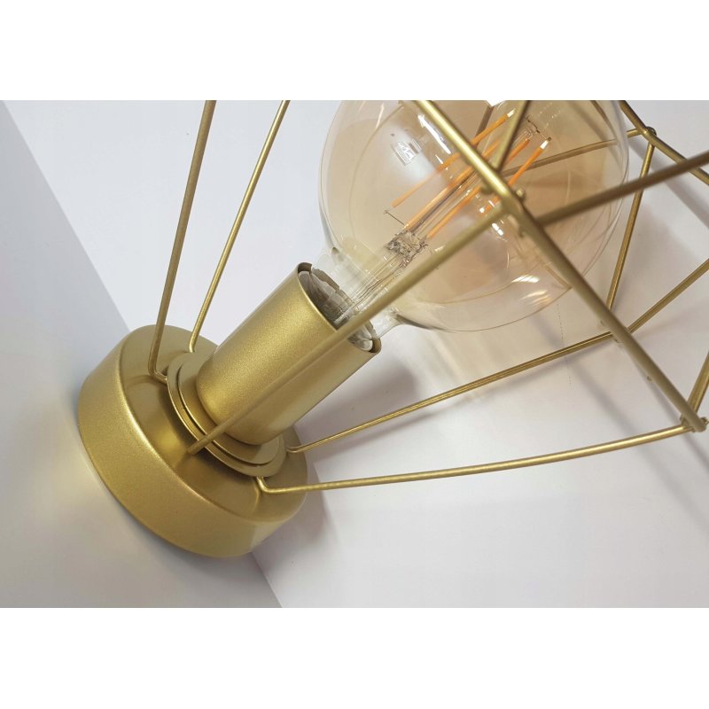 LAMPA stała sufitowa plafon Loft klosz diament E27